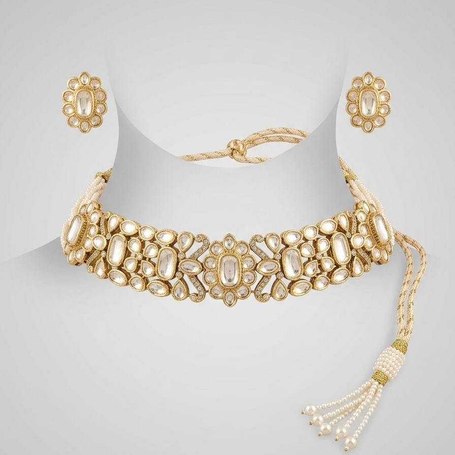 NOOR-E-JAHAAN Necklace Set
