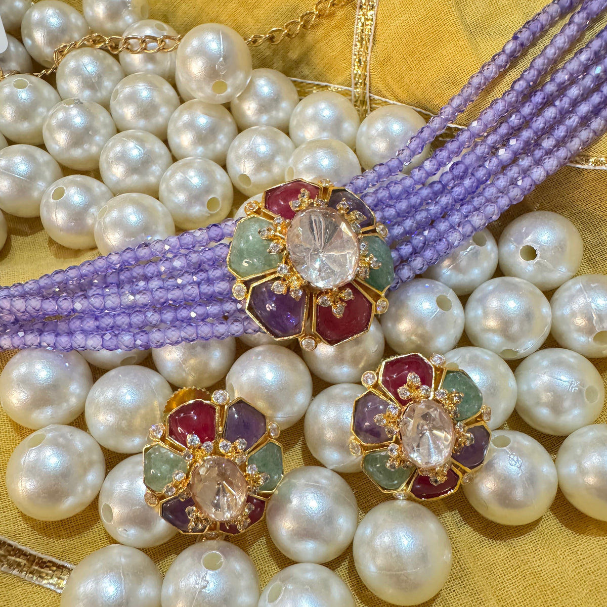 GULZAAR Choker Necklace Set