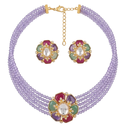 GULZAAR Choker Necklace Set