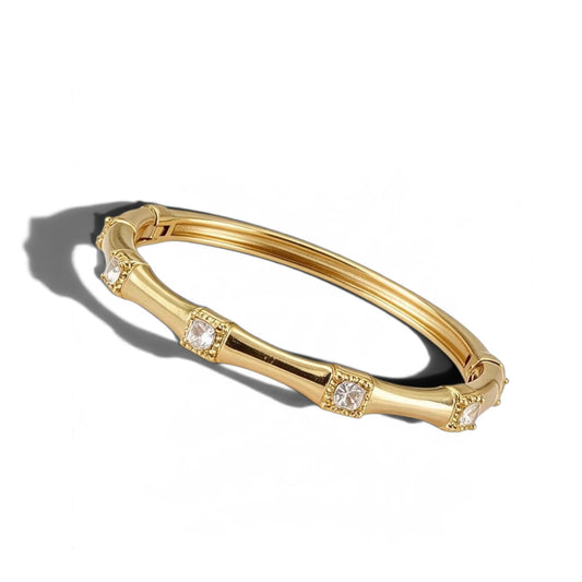 Runner Diamond Bangle