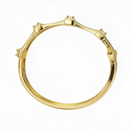Runner Diamond Bangle